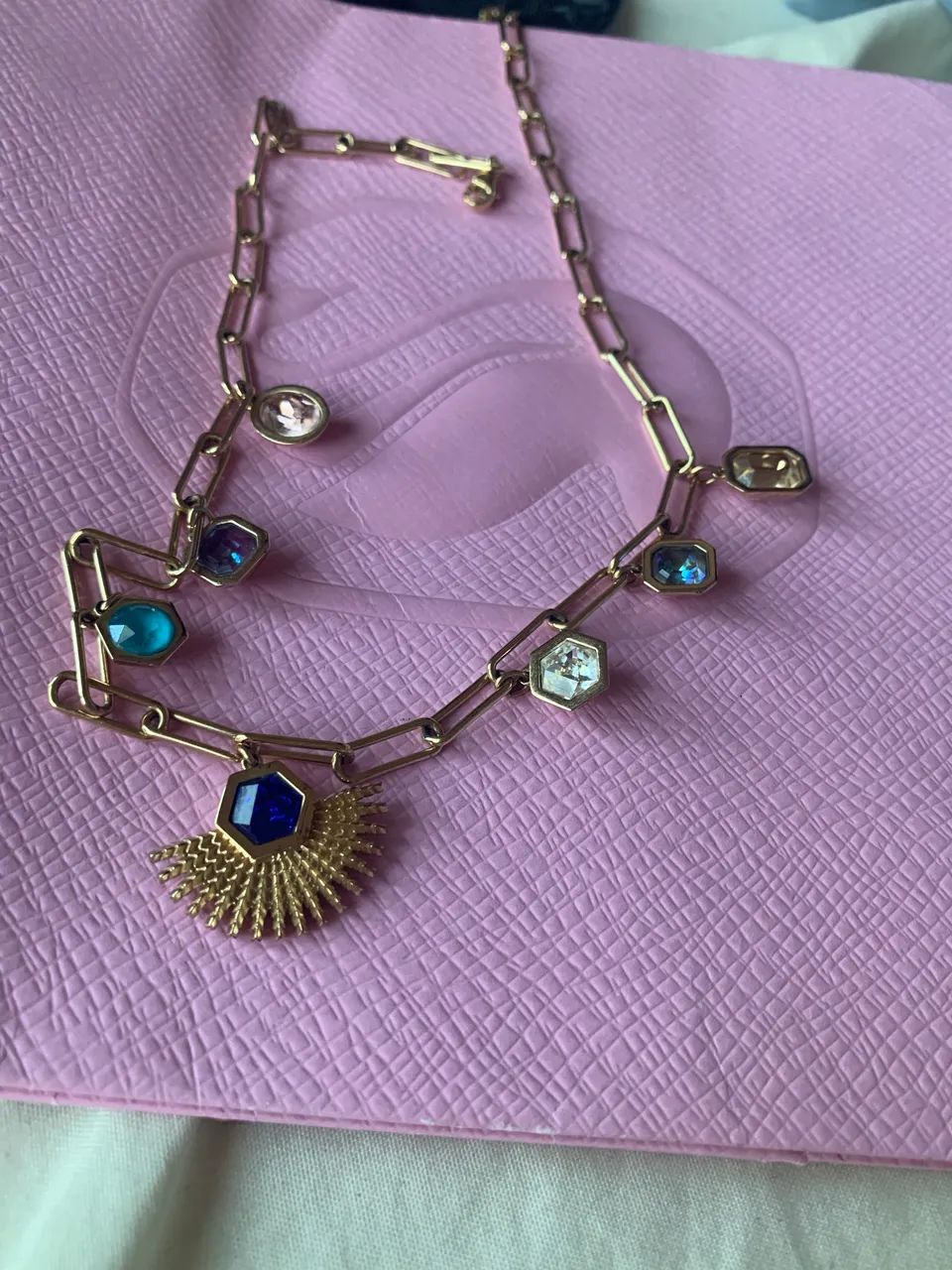 Colar swarovski 
