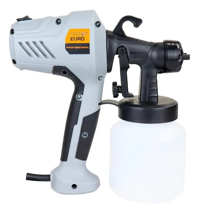Super Pistola Pintura Pulverizadora 400w 800ml Alta Performance Pró Euro + Garantia - 220V - Foto 3