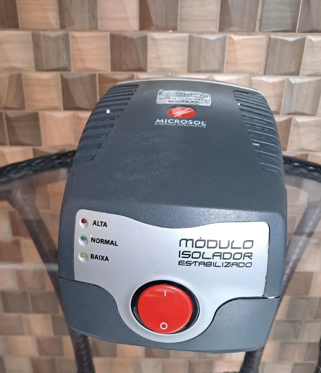 Módulo Isolador e Estabilizador de Tensão Microsol (ACEITO CARTÃO)