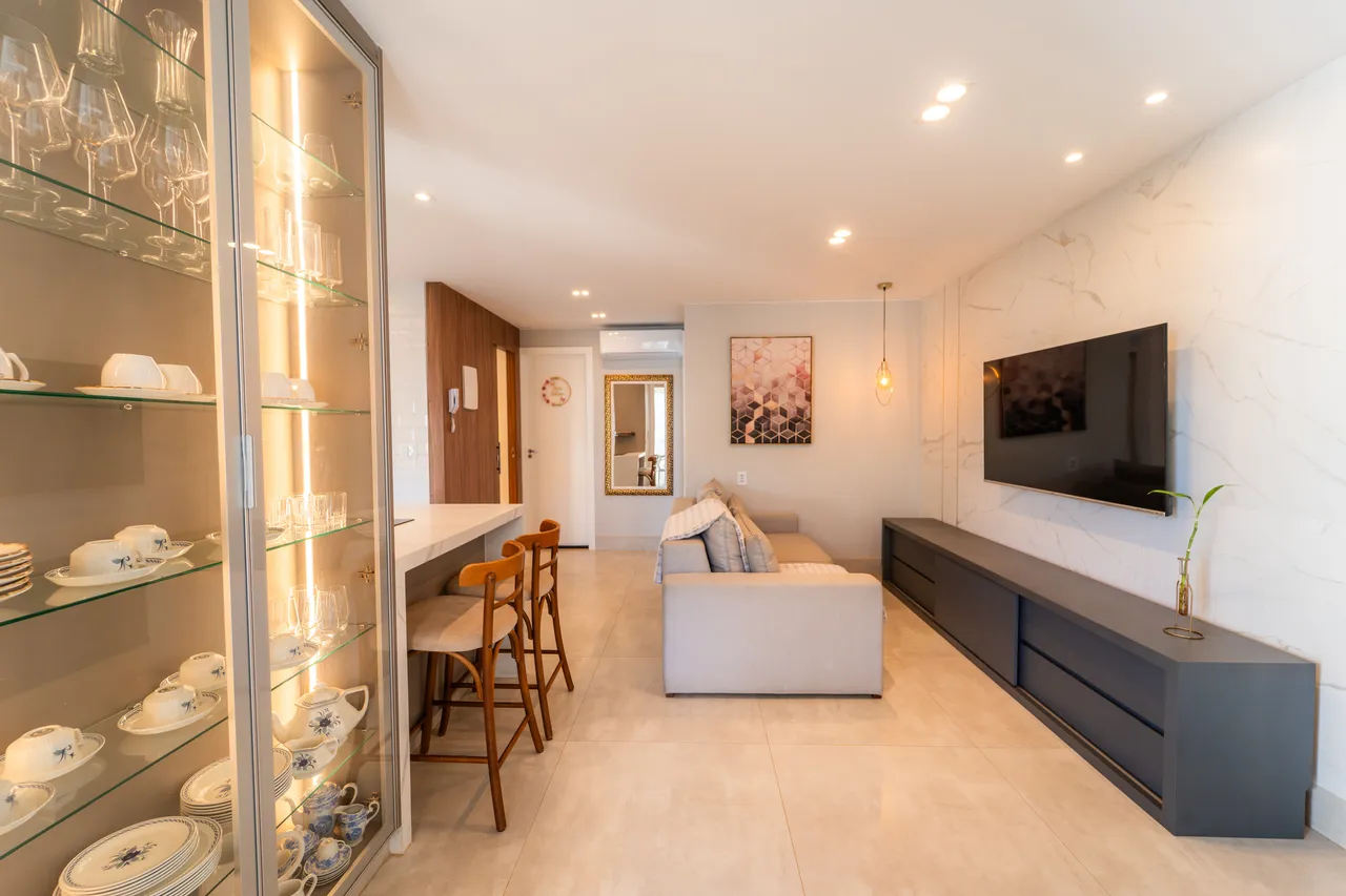Apartamento para venda possui 59 metros quadrados com 2 quartos