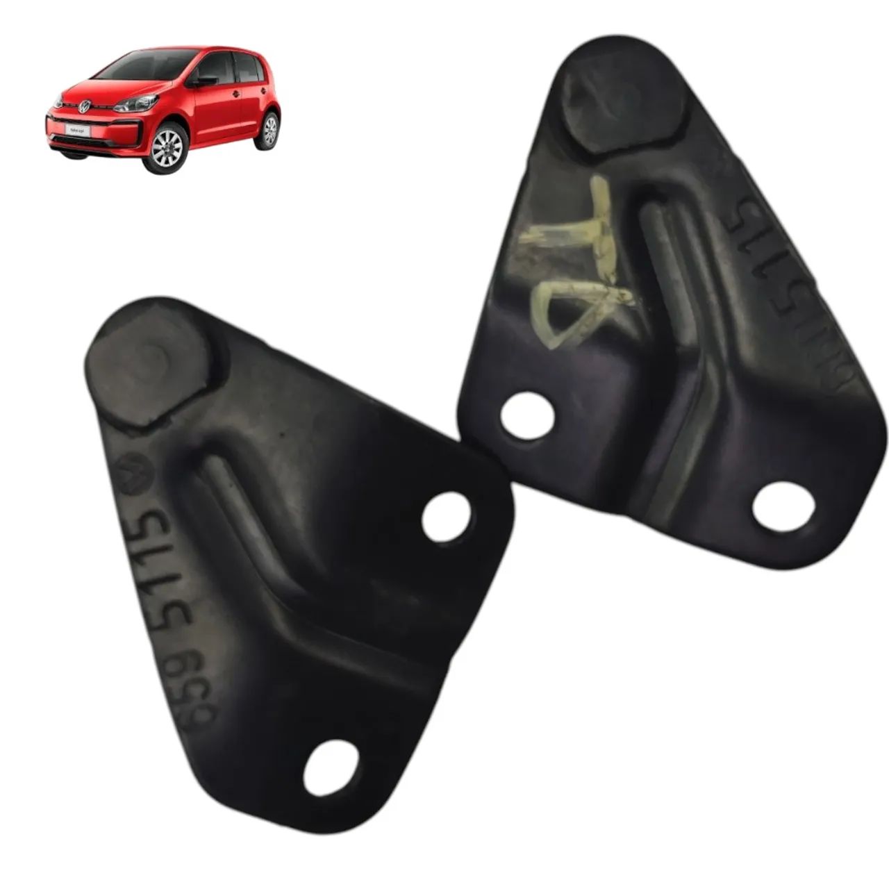 Par suporte amortecedor tampa traseira VW up 2015 2016 2017