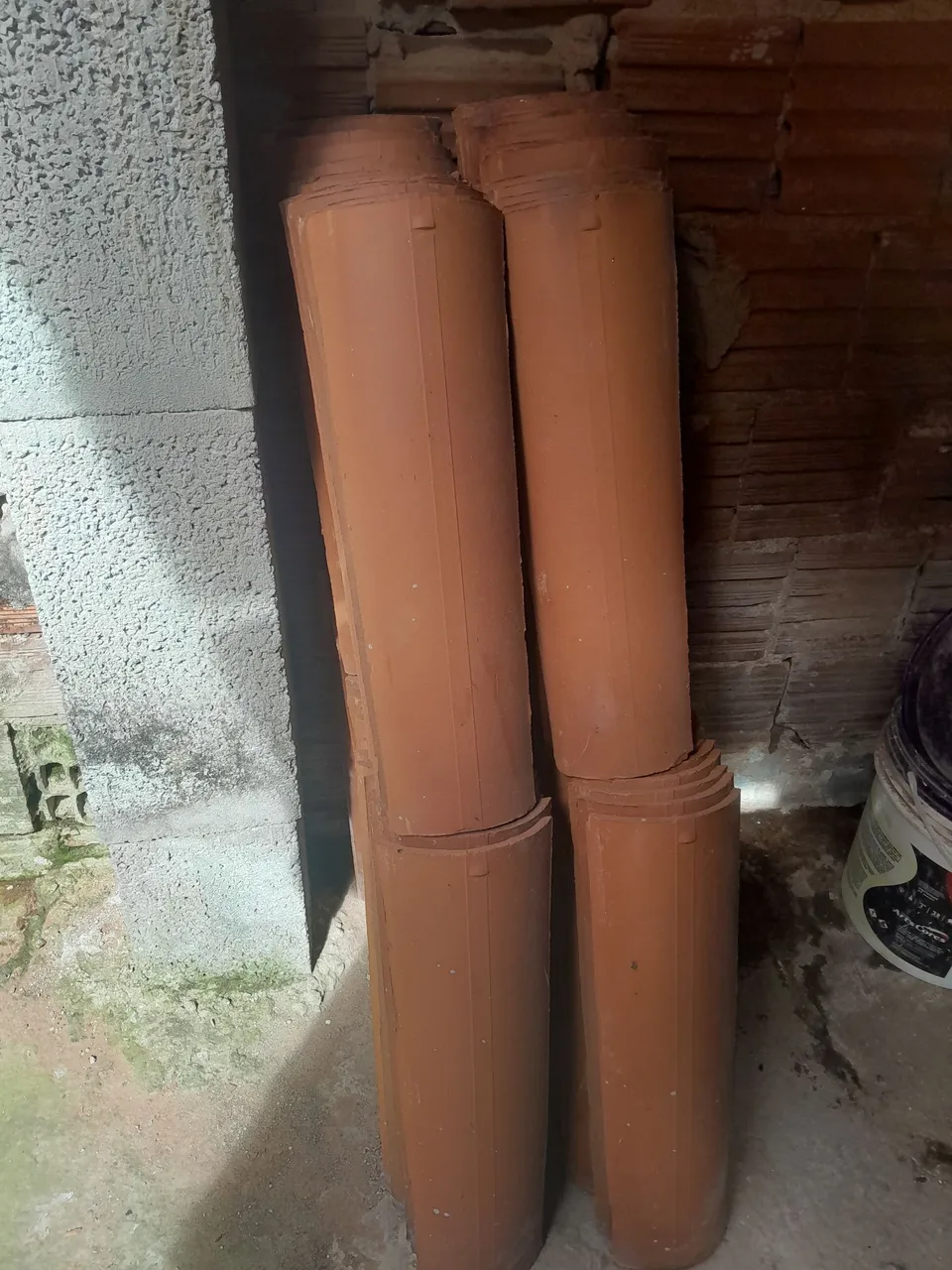 Telhas para construção