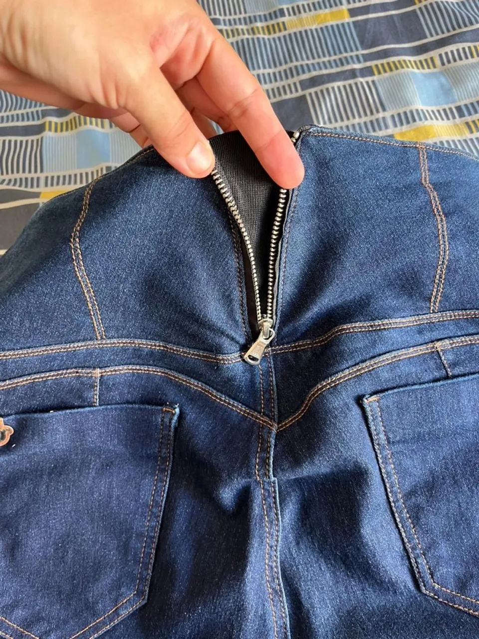 Calça Jeans Handara pala alta veste 42/44