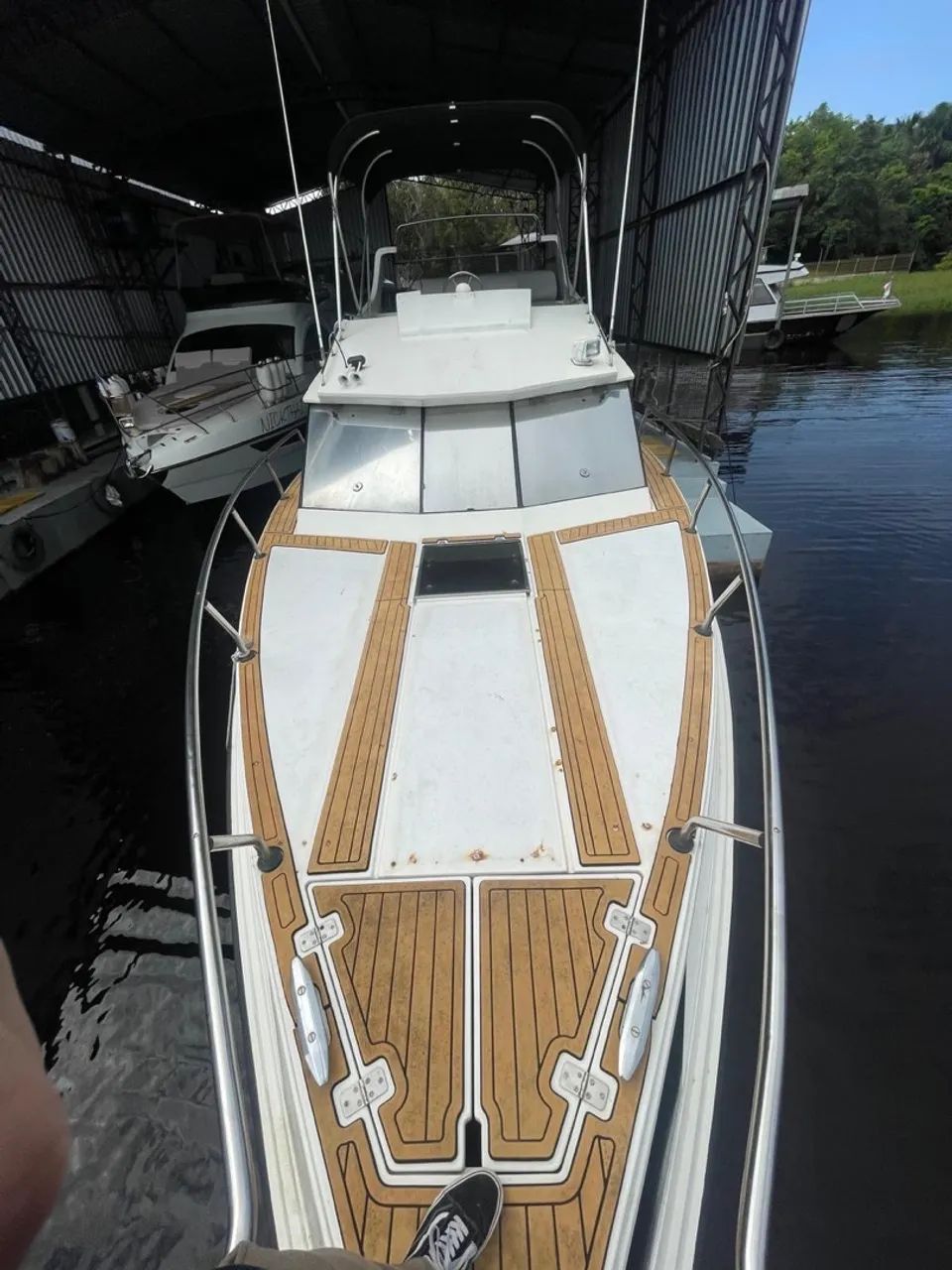 Lancha 32 pés (aceito trocas) - Foto 5