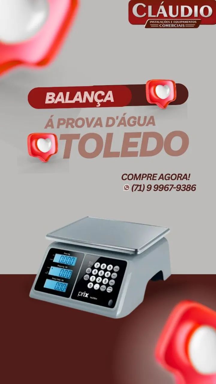 Balança Comercial Prix BC200w - Foto 2