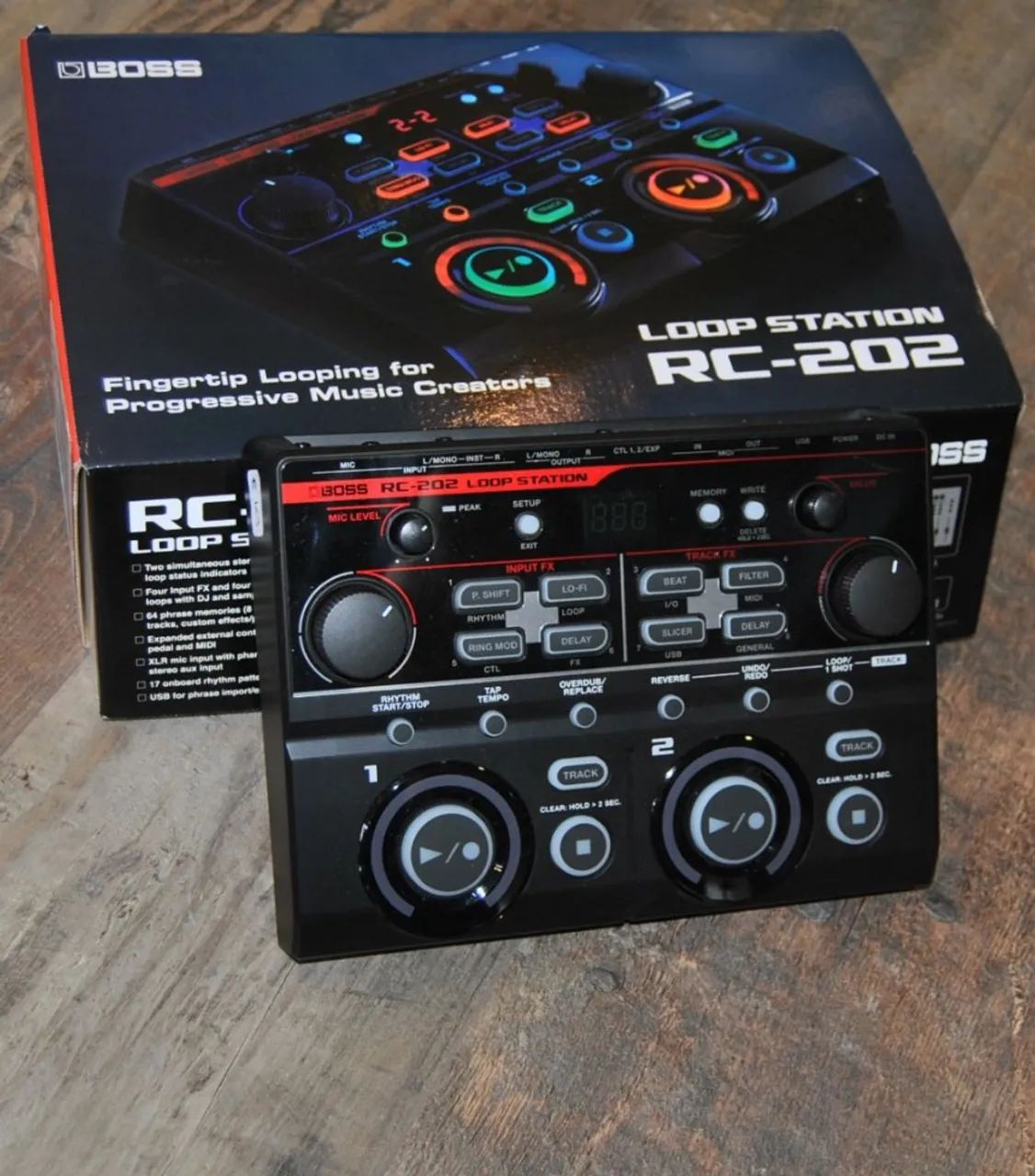 Boss RC-202 Loop Station - NOVÍSSIMO  na Caixa
