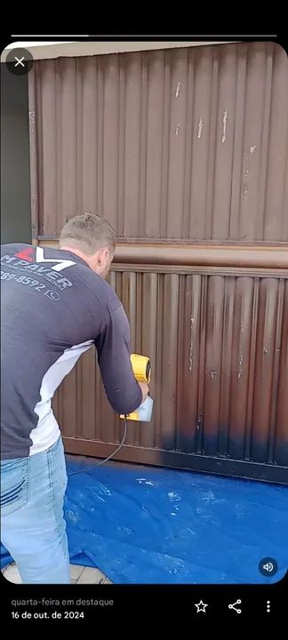 PINTURA DE PORTÃO. - Foto 3