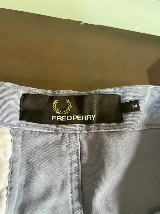 Shorts Fred Perry Azul 44