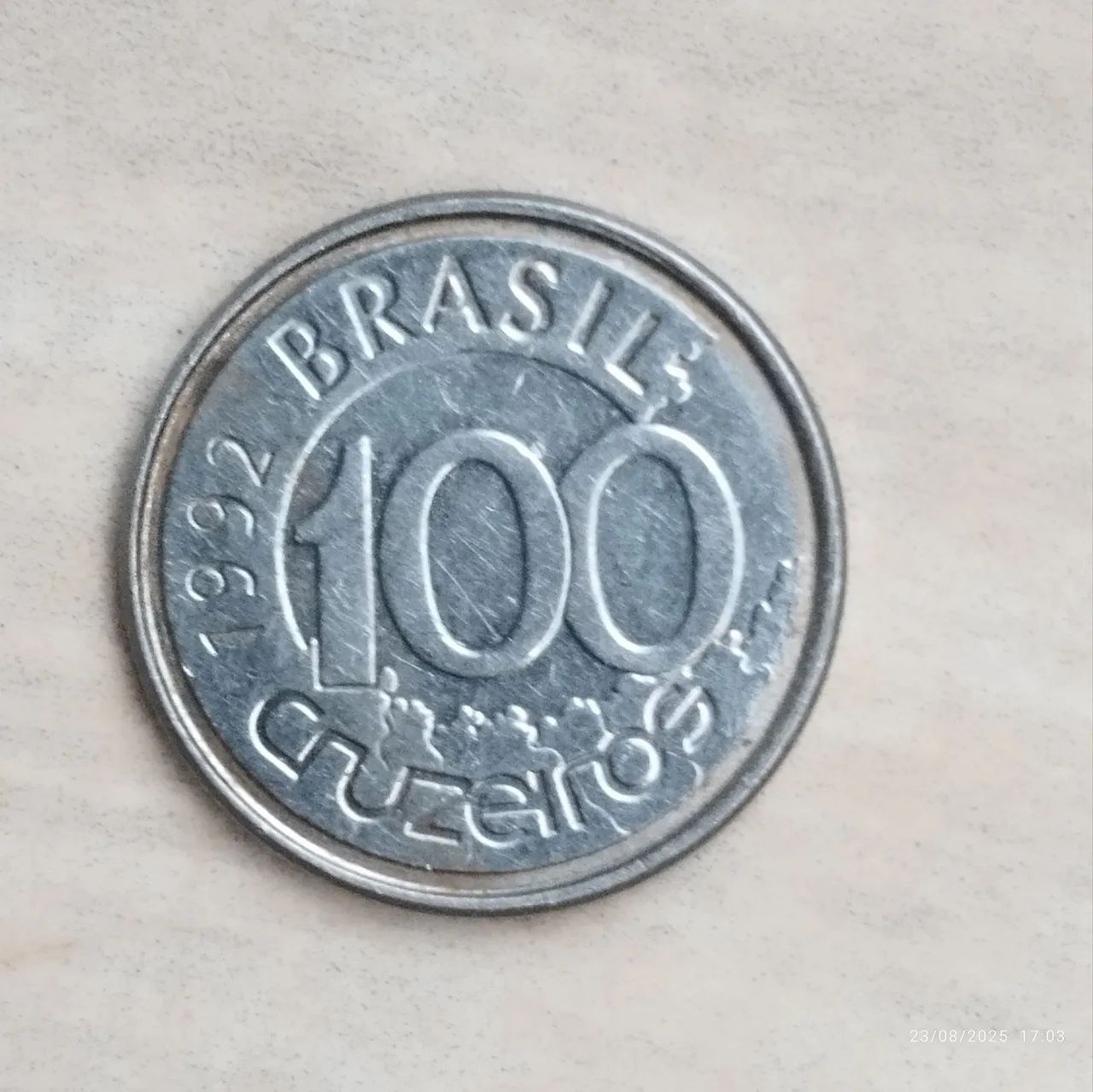 Moeda 100 Cruzeiros 1992