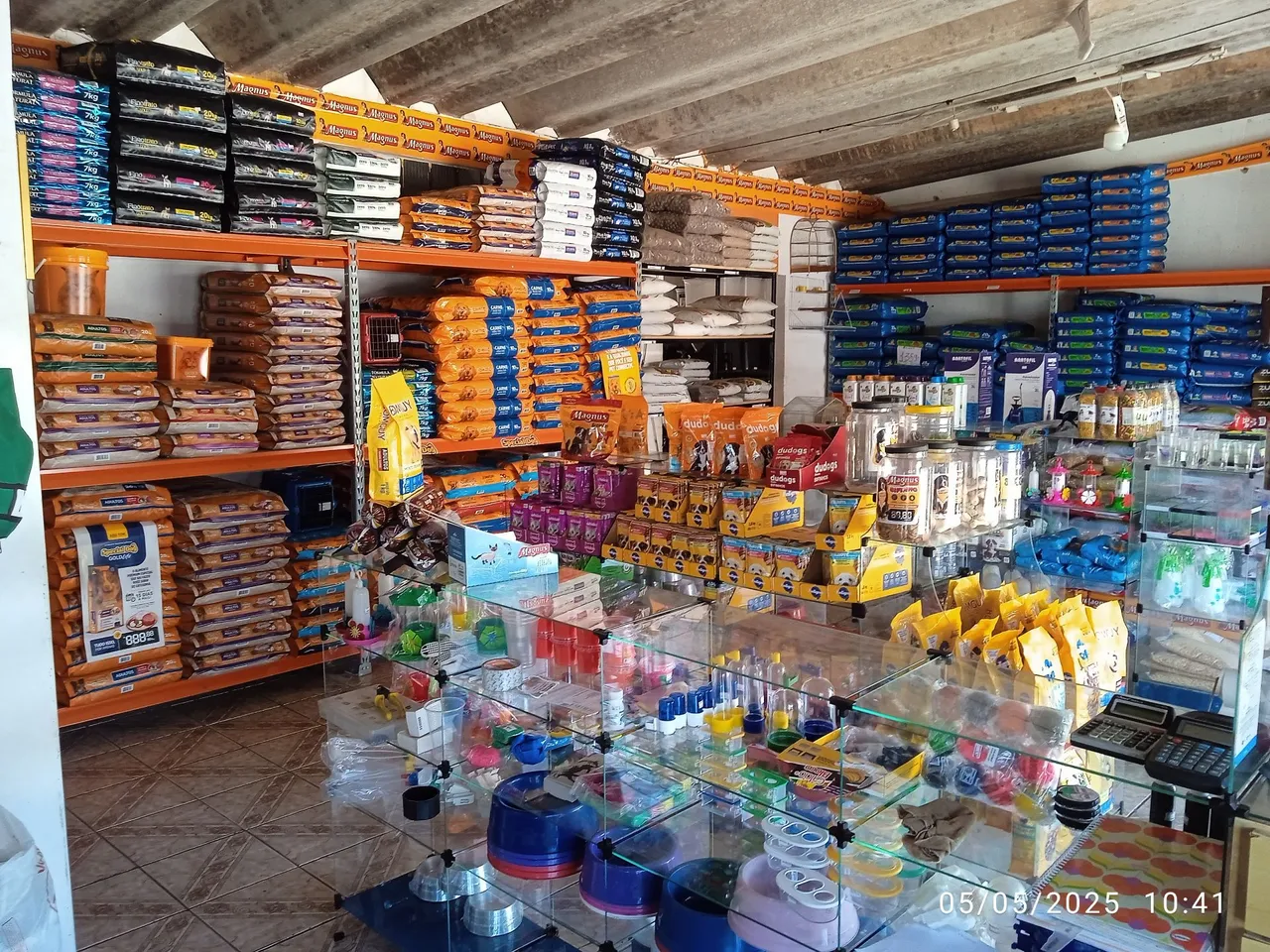 loja de ração e pet shop completa em trindade
