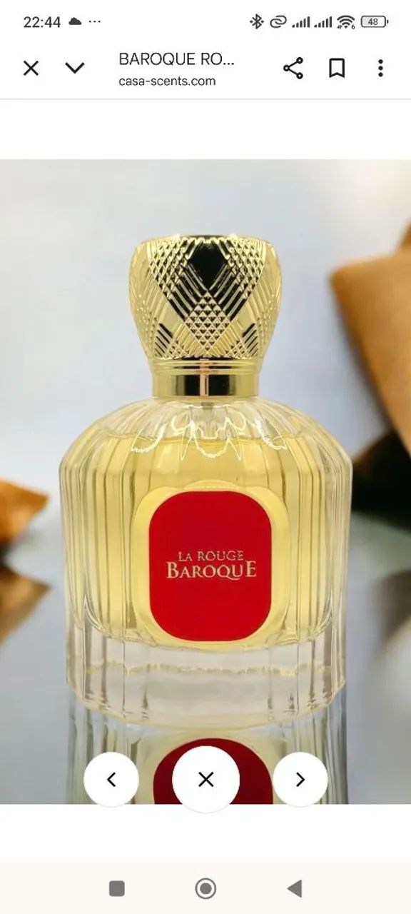 Perfume La Rouge Baroque Maison Alhambra 100ml - Foto 3