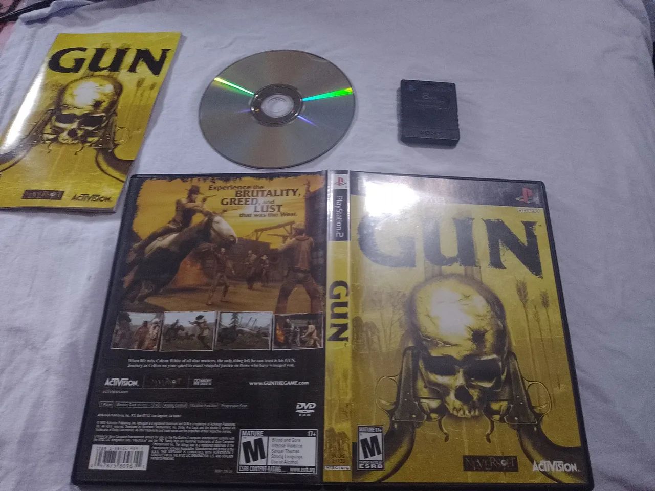 Jogo PS2 Gun - Novo - Foto 2