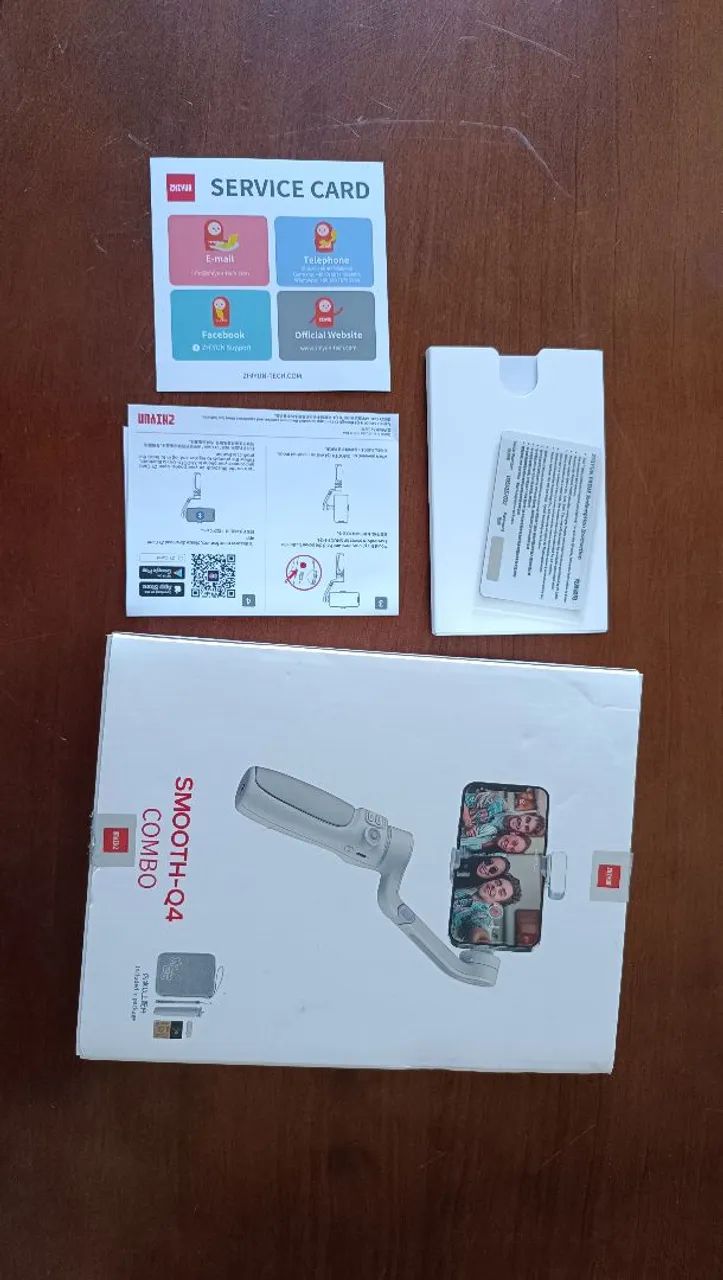 Estabilizador Gimbal para Celular Zhiyun Smooth Q4 Combo - Foto 5