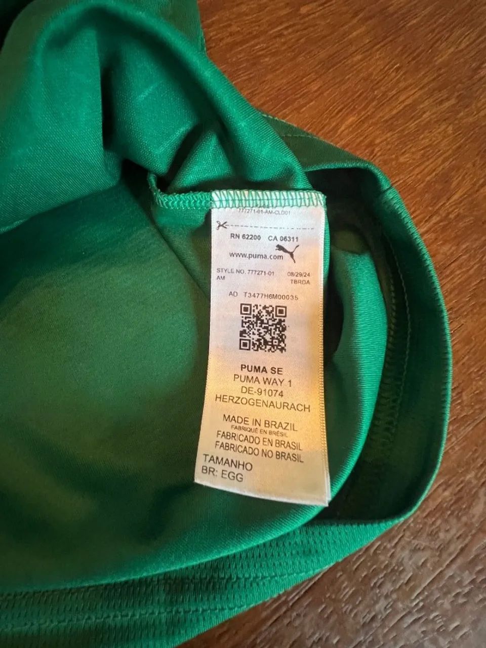 Camisa Palmeiras 2024 Home 100% Original #15 Gómez - Foto 2