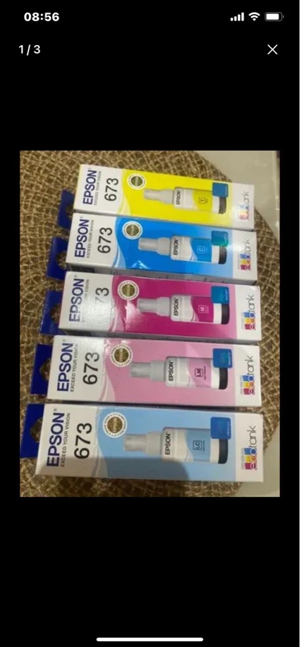 Tinta Epson 673 para Impressora EcoTank - Foto 2