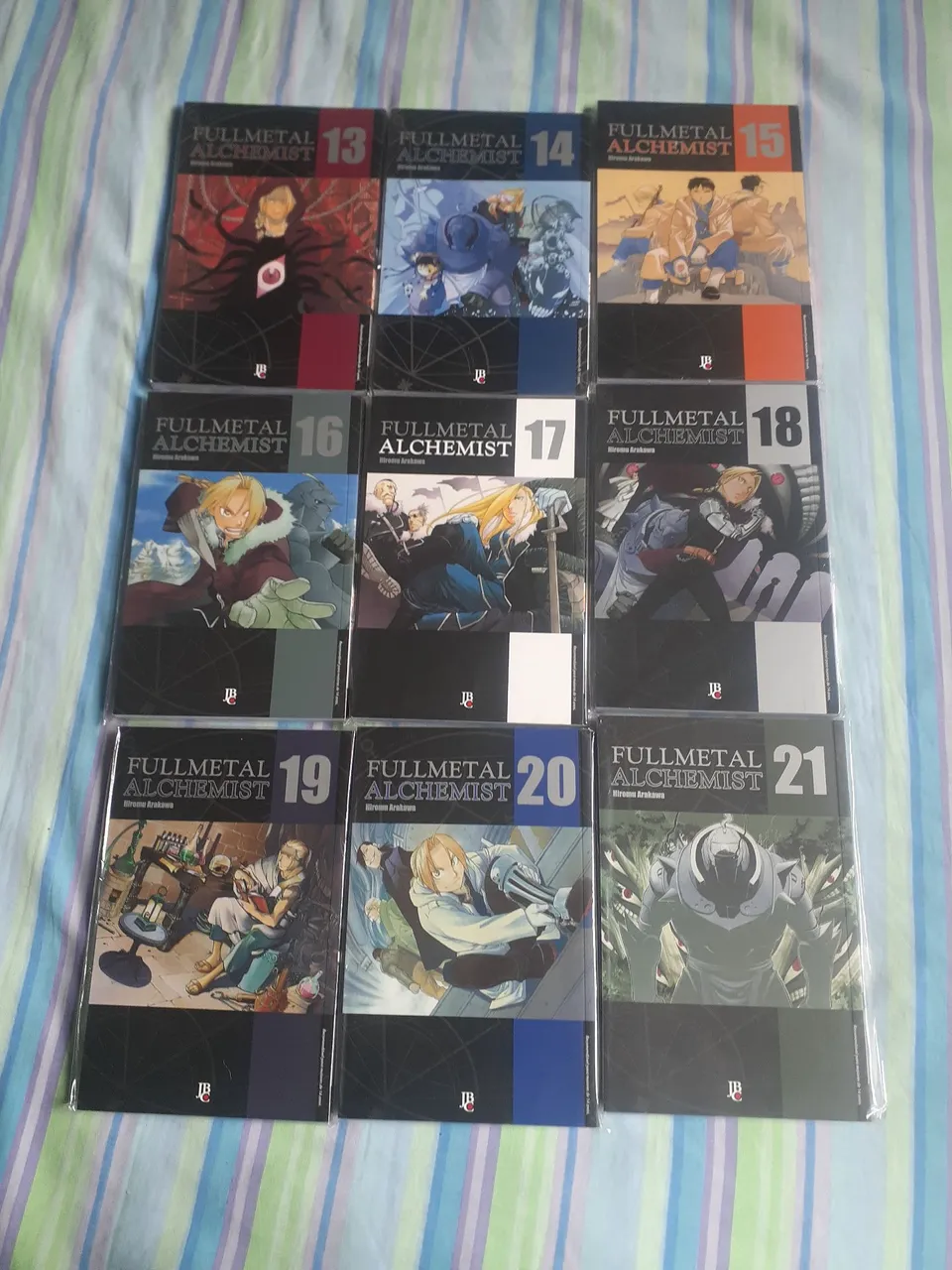 Mangás dos Alchmistas mais famosos Volumes 13 a 21