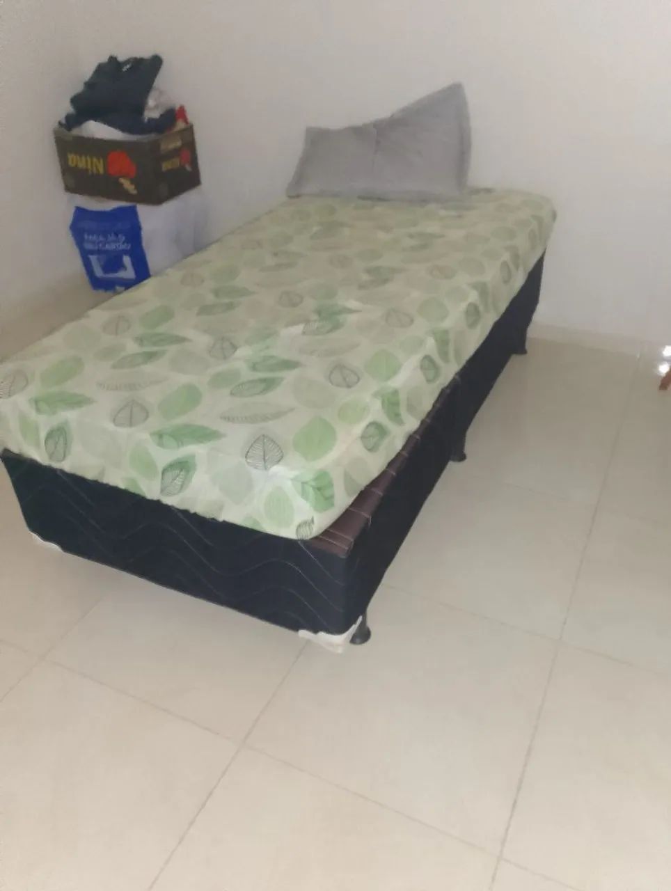 Cama box de solteiro 