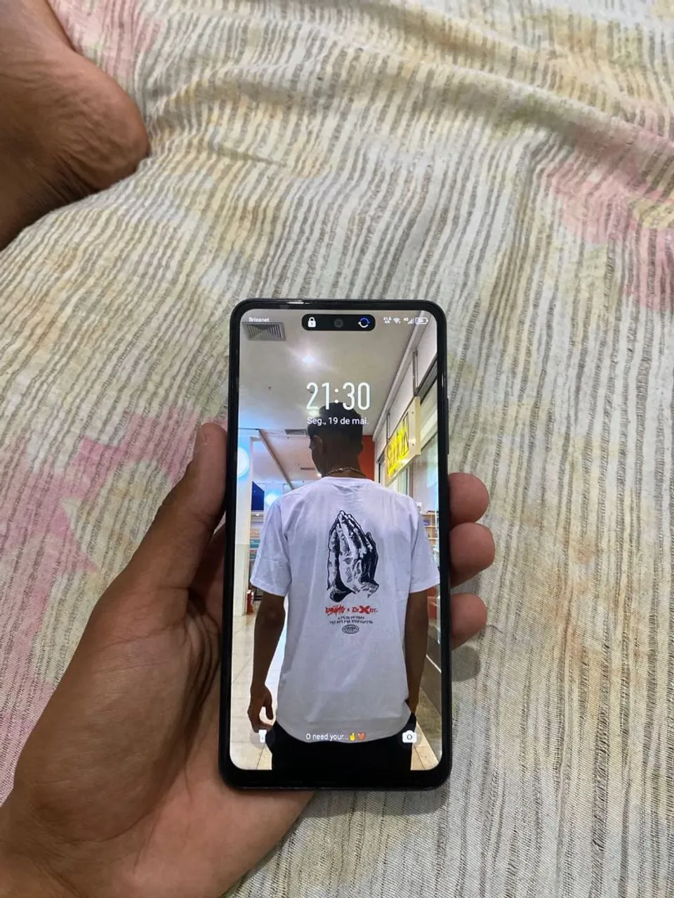 Celular infinix 8 pro usado novo!