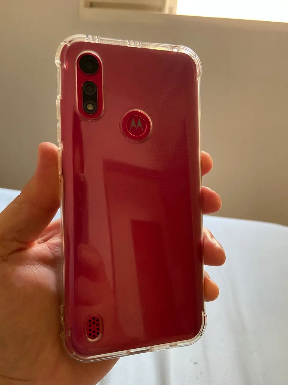 Moto E6s Dual SIM 32 GB pink 2 GB RAM - MOTOROLA - Foto 2