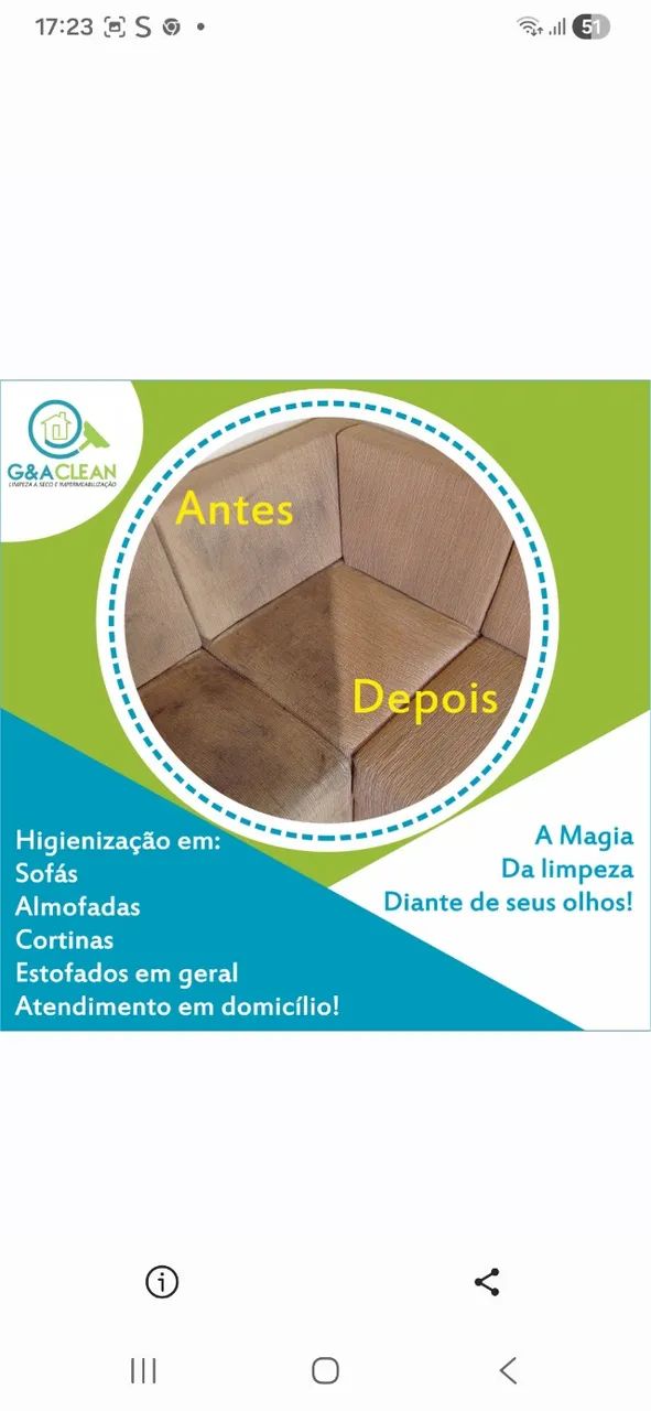 Limpeza a seco e impermeabilização em estofados.   - Foto 3