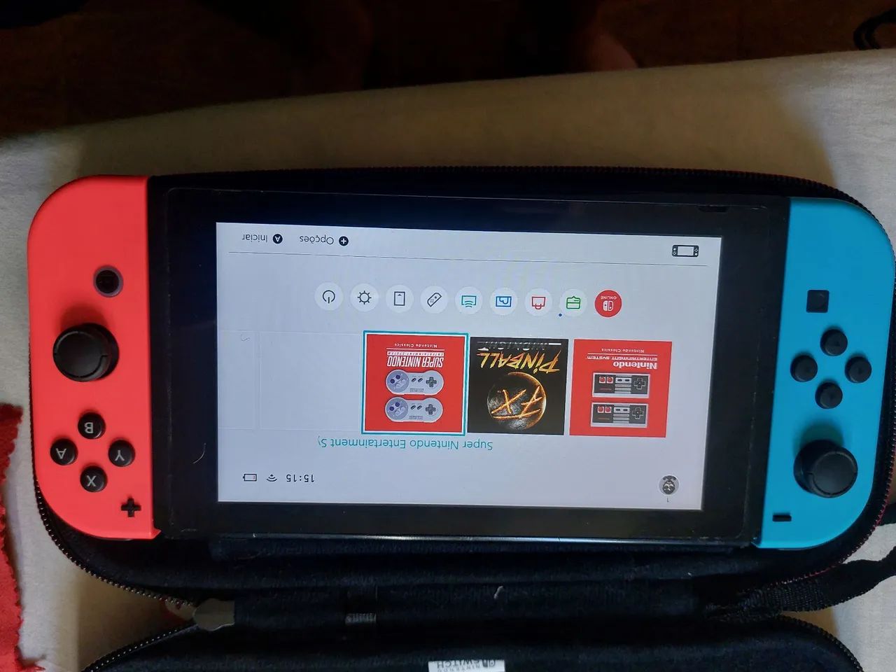 Vendo nintendo switch com 4 jogos 