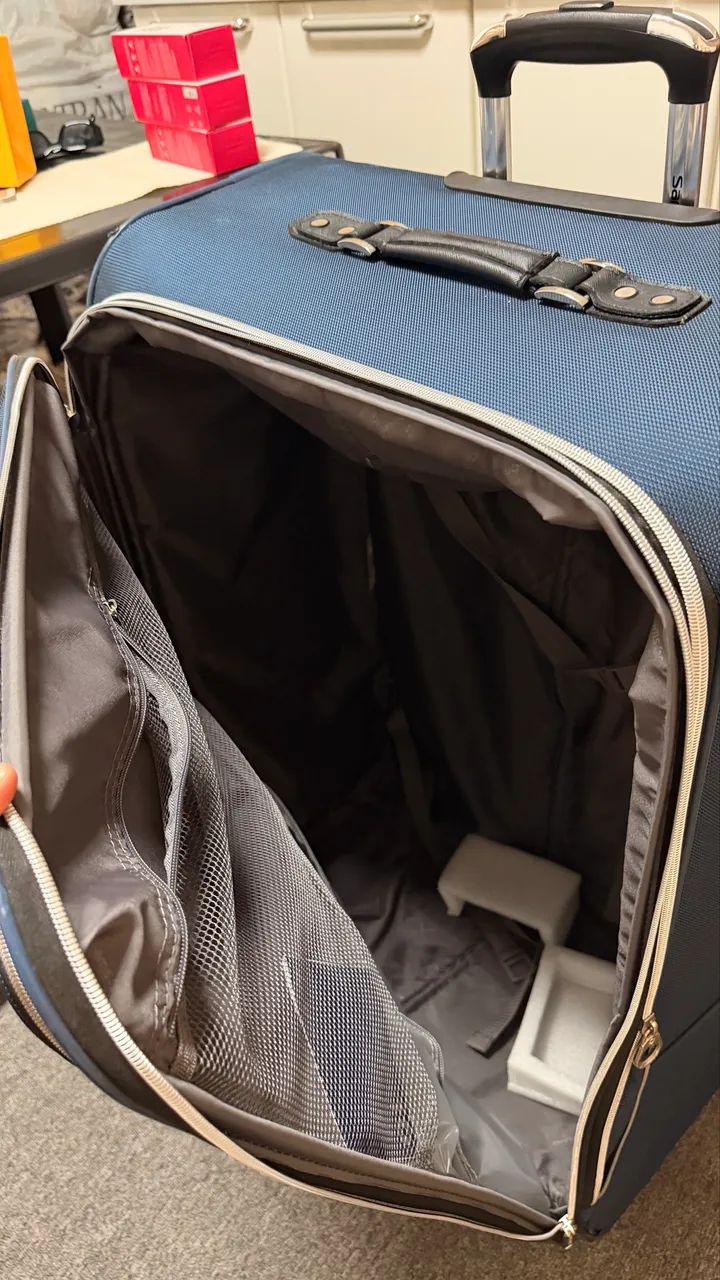 Mala Samsonite Premium - Usada apenas 1 vez - Metade do preço da loja! - Foto 5