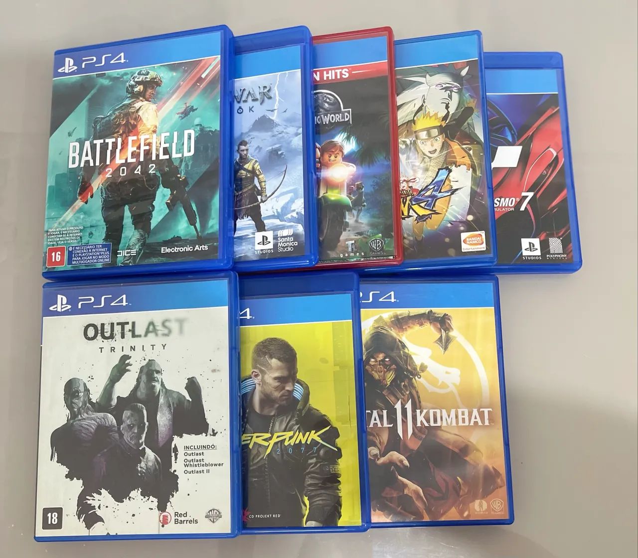 Oito jogos de PS4 - Jogos de Vídeo Game - Vila Operária, Itajaí