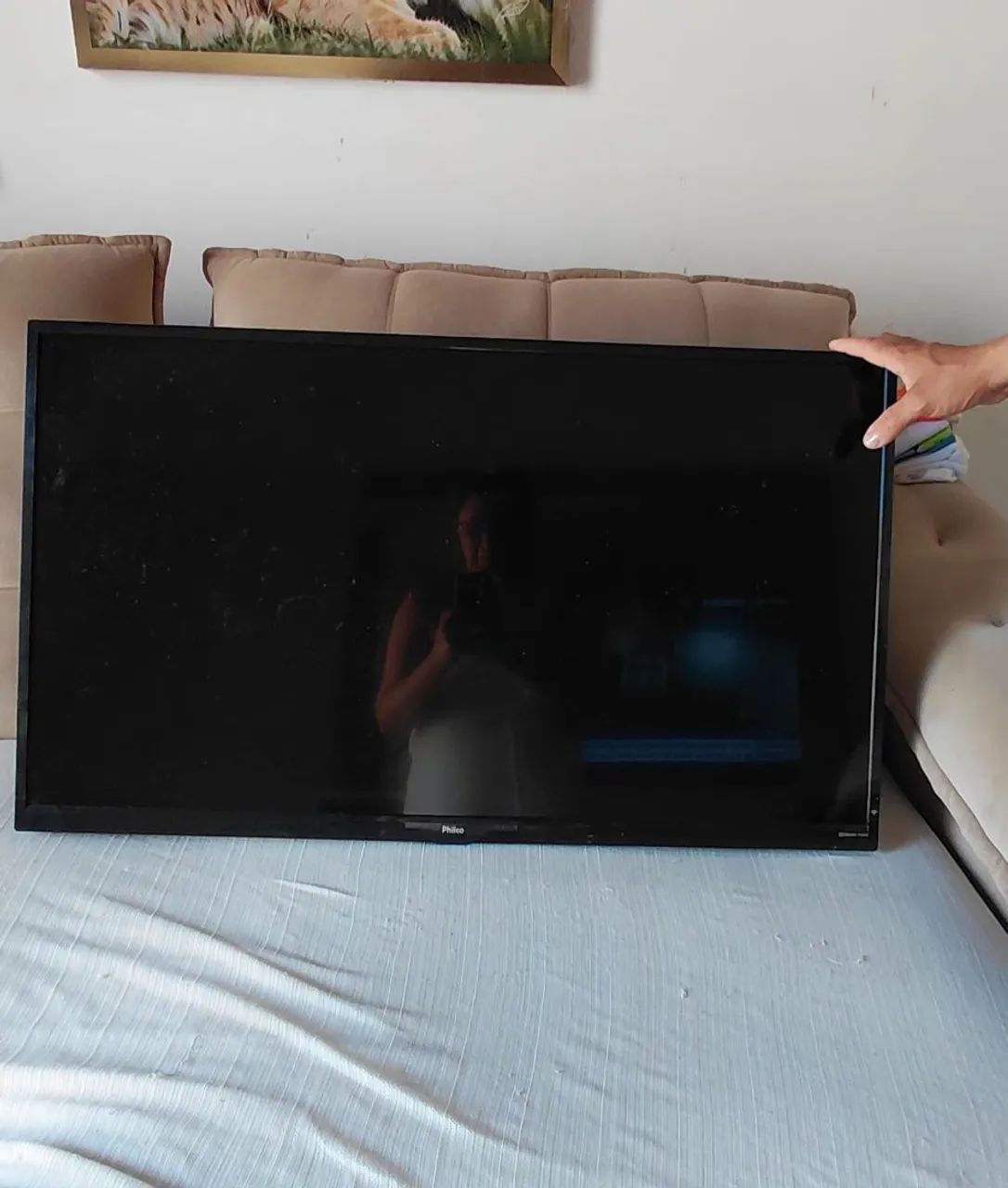 VENDO TV PHILCO COM DEFEITO - Foto 2