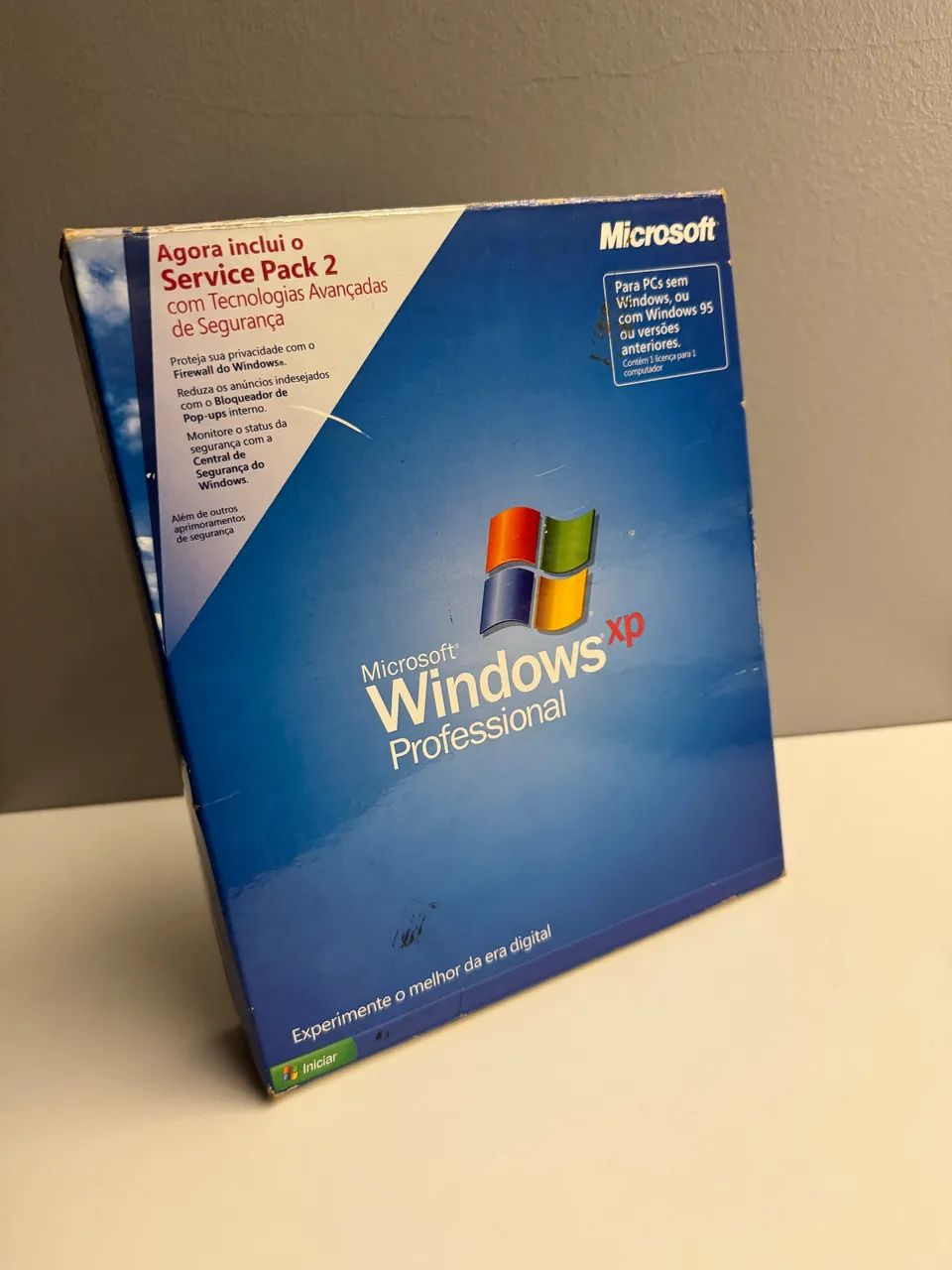 Windows XP Professional - Colecionador - Armazenamento