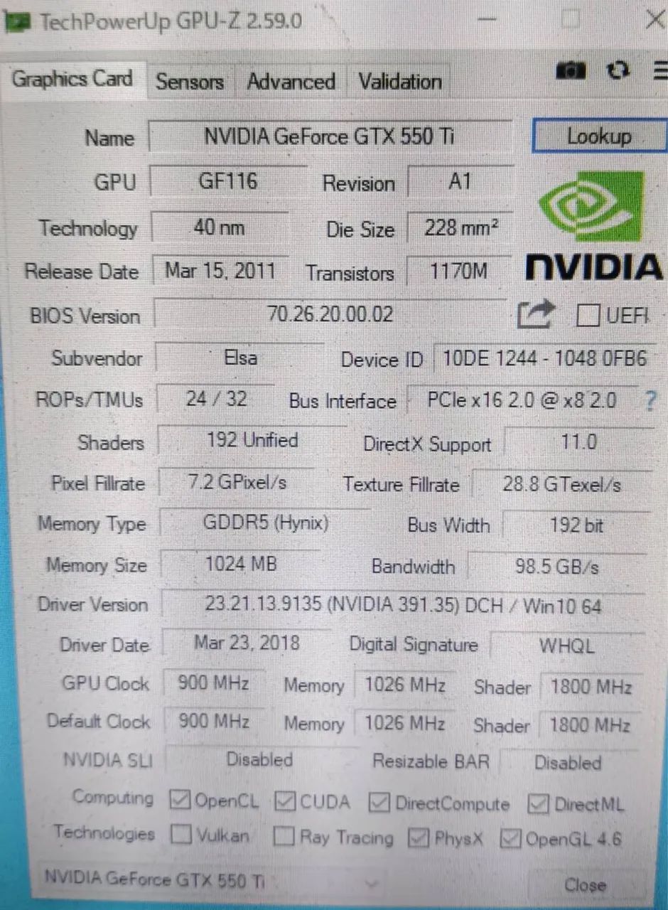 GTX 550Ti ELSA GLADIAC - Foto 5