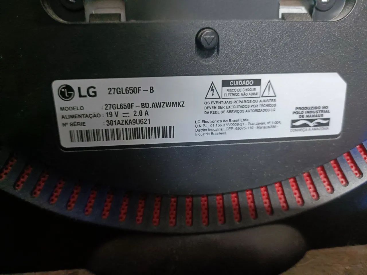 Monitor LG com LCD QUEBRADO! - Foto 3