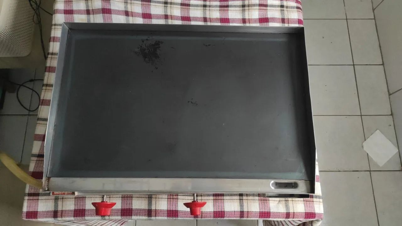 Chapa comercial 40x60x2 queimadoresxgaveta  - Foto 2