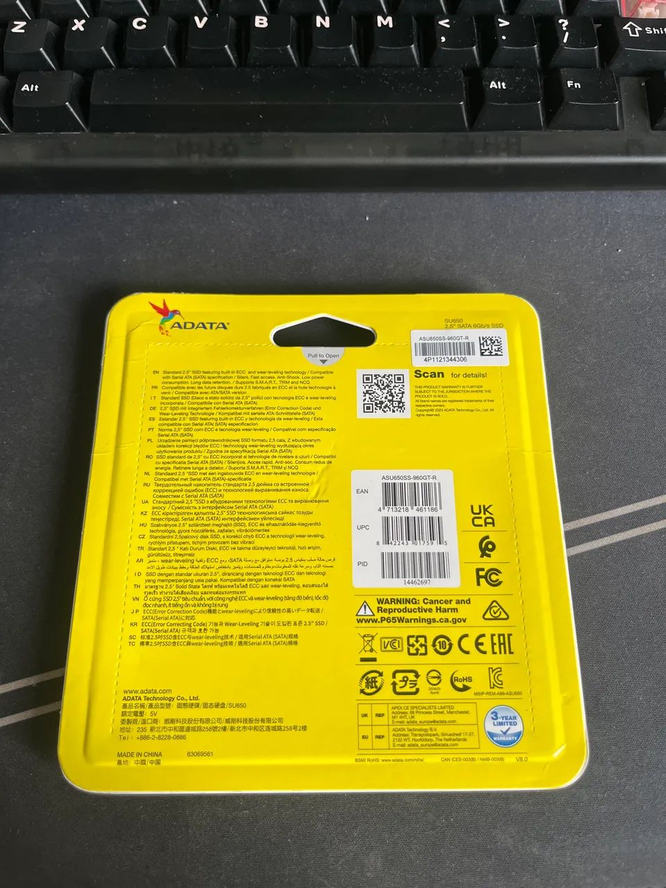 SSD Adata 960GB NOVO - Foto 2