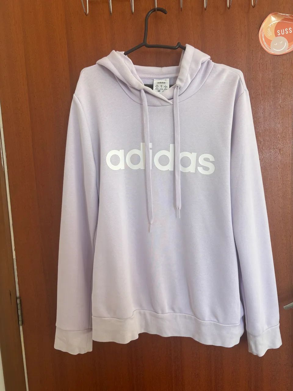 Moletom Adidas Original Lilás Tamanho M