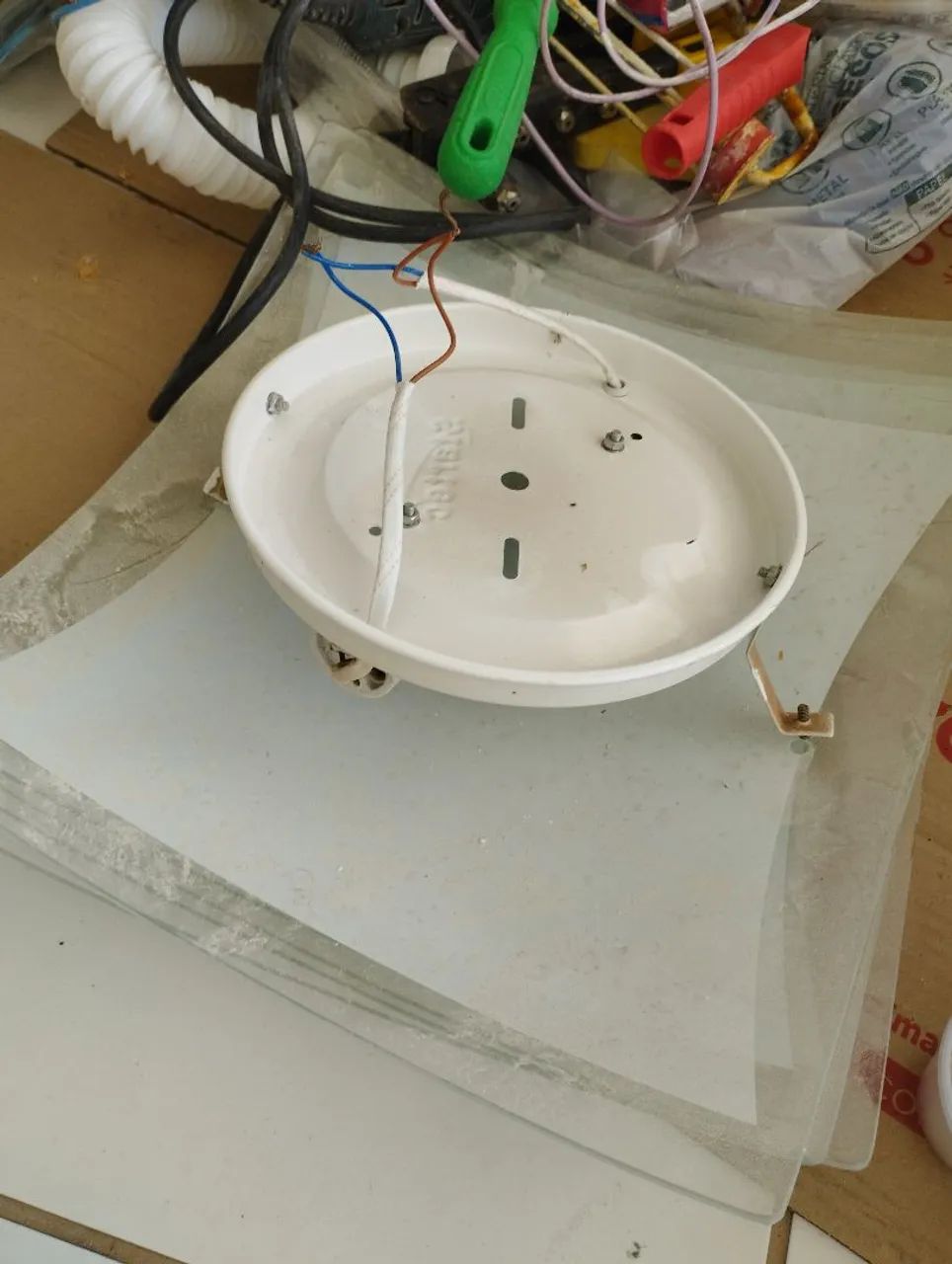 Limpeza luminárias 