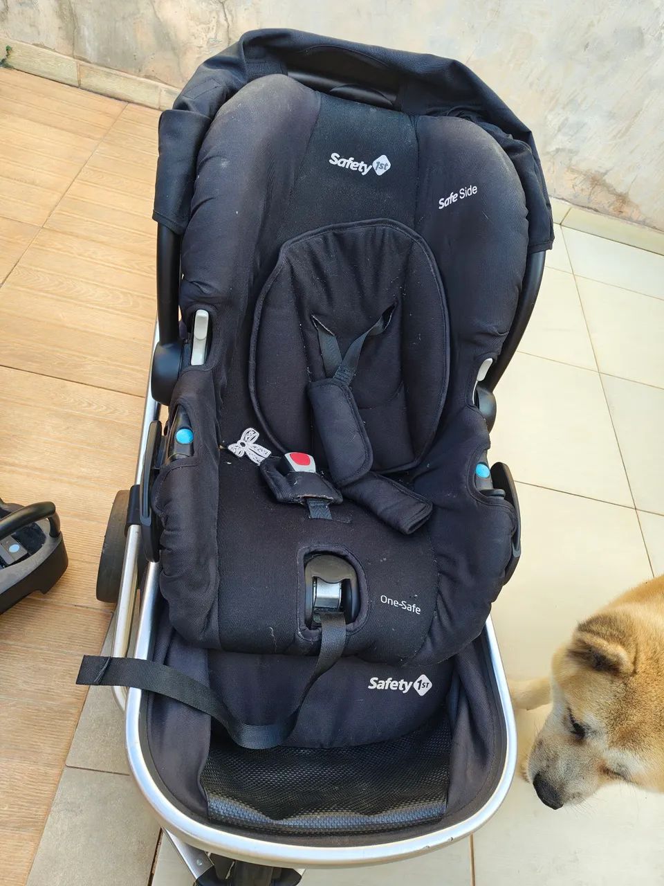Carinho de bebê e bebê conforto kit  - Foto 2