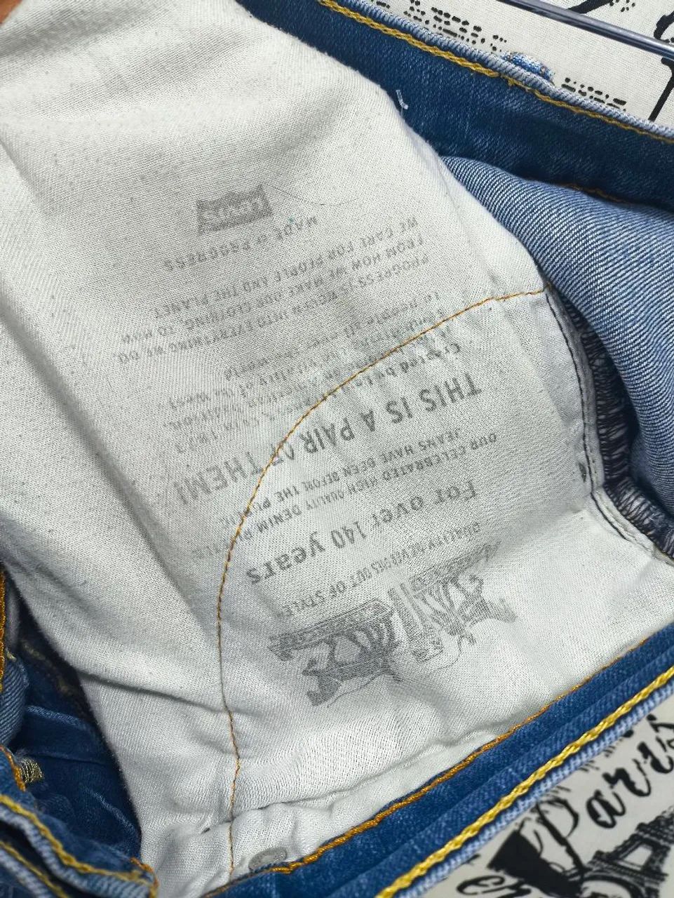 Calça Jeans Levi's 511 Tam 42 Cód 4595 Usado/Original  - Foto 5