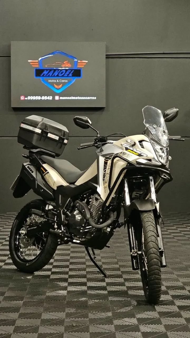 XRE SAHARA 300 2025  Bege - Foto 4