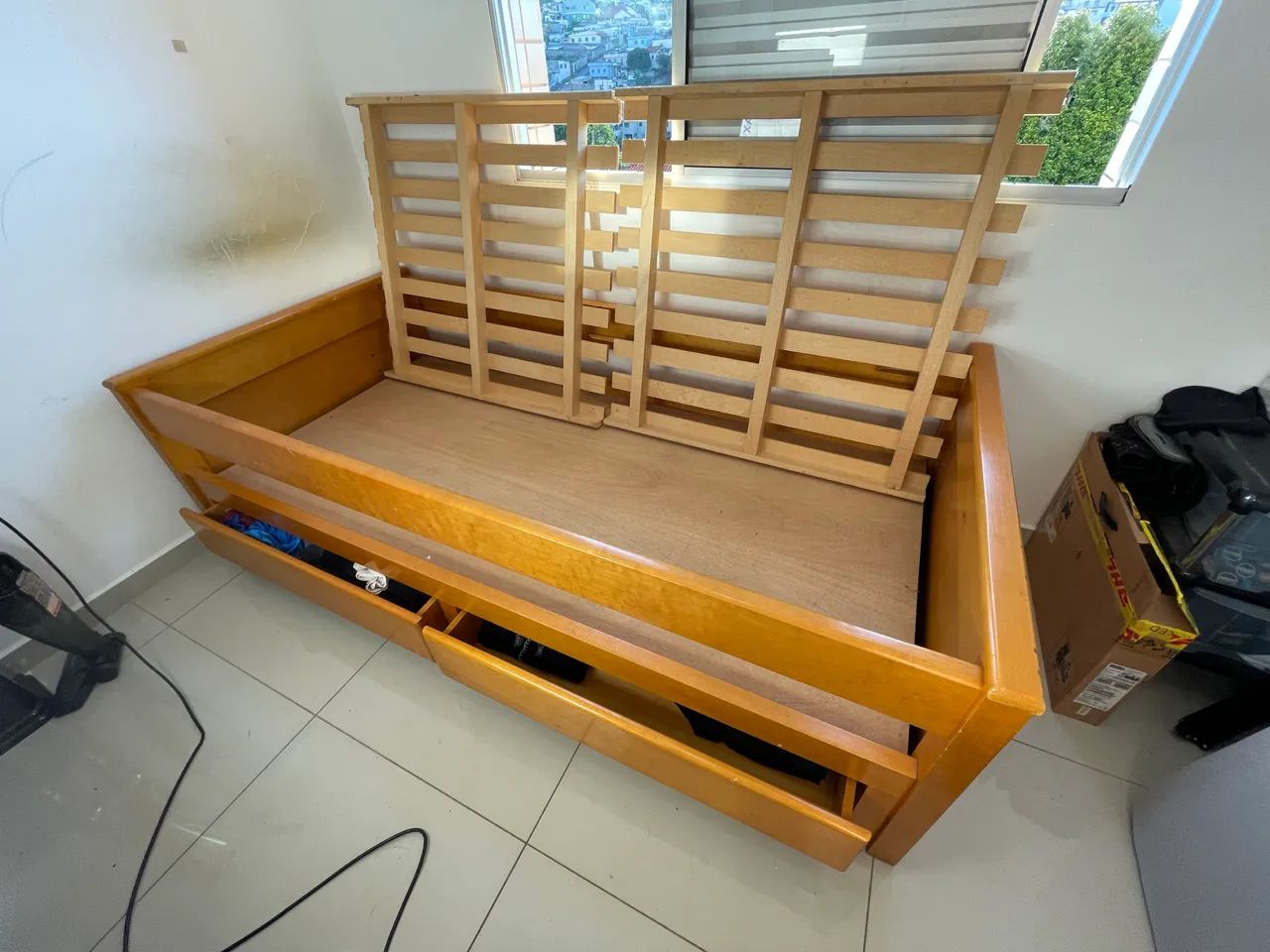 Cama solteiro 100% marfim imperial  - Foto 5