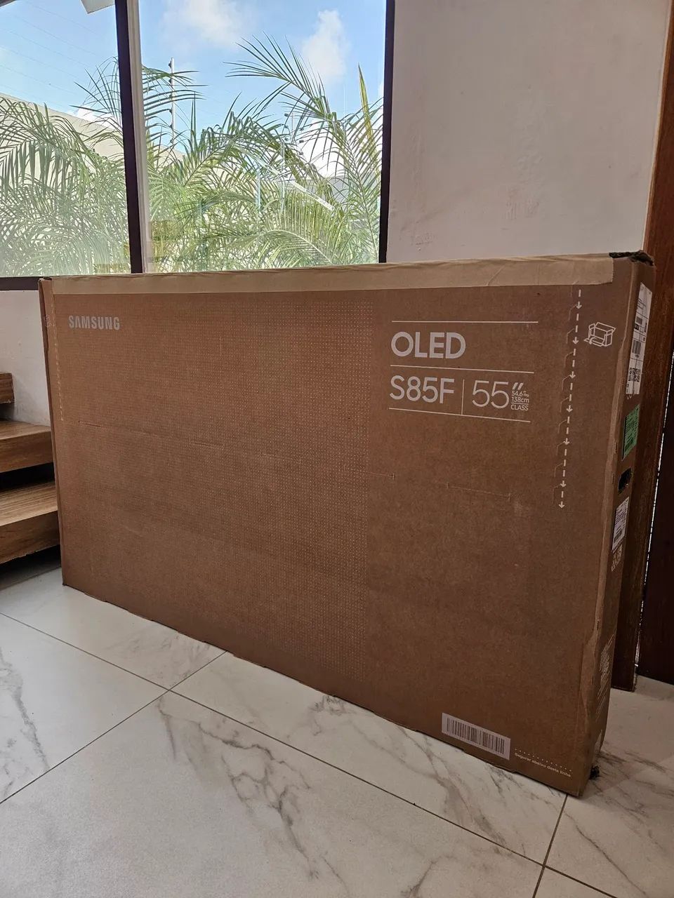 TV Samsung OLED 55" S85F 4K 120Hz Lacrada NF e Garantia 1 Ano