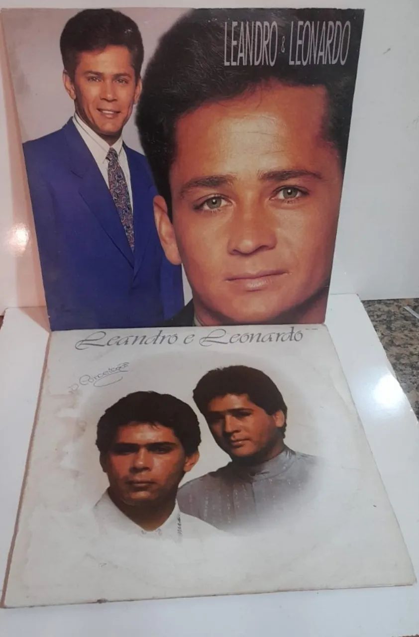 2 Lp´s - Leandro E Leonardo - Volume 8,Mulher Brasileira & Quem Será Essa Mulher