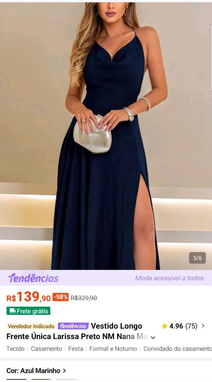 Vestido festa 
