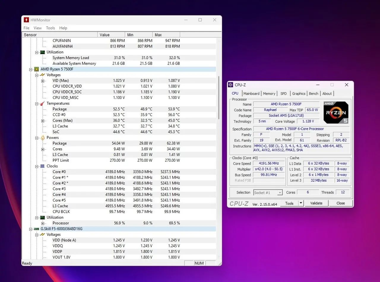 Ryzen 5 7500f + AK400 - Foto 5