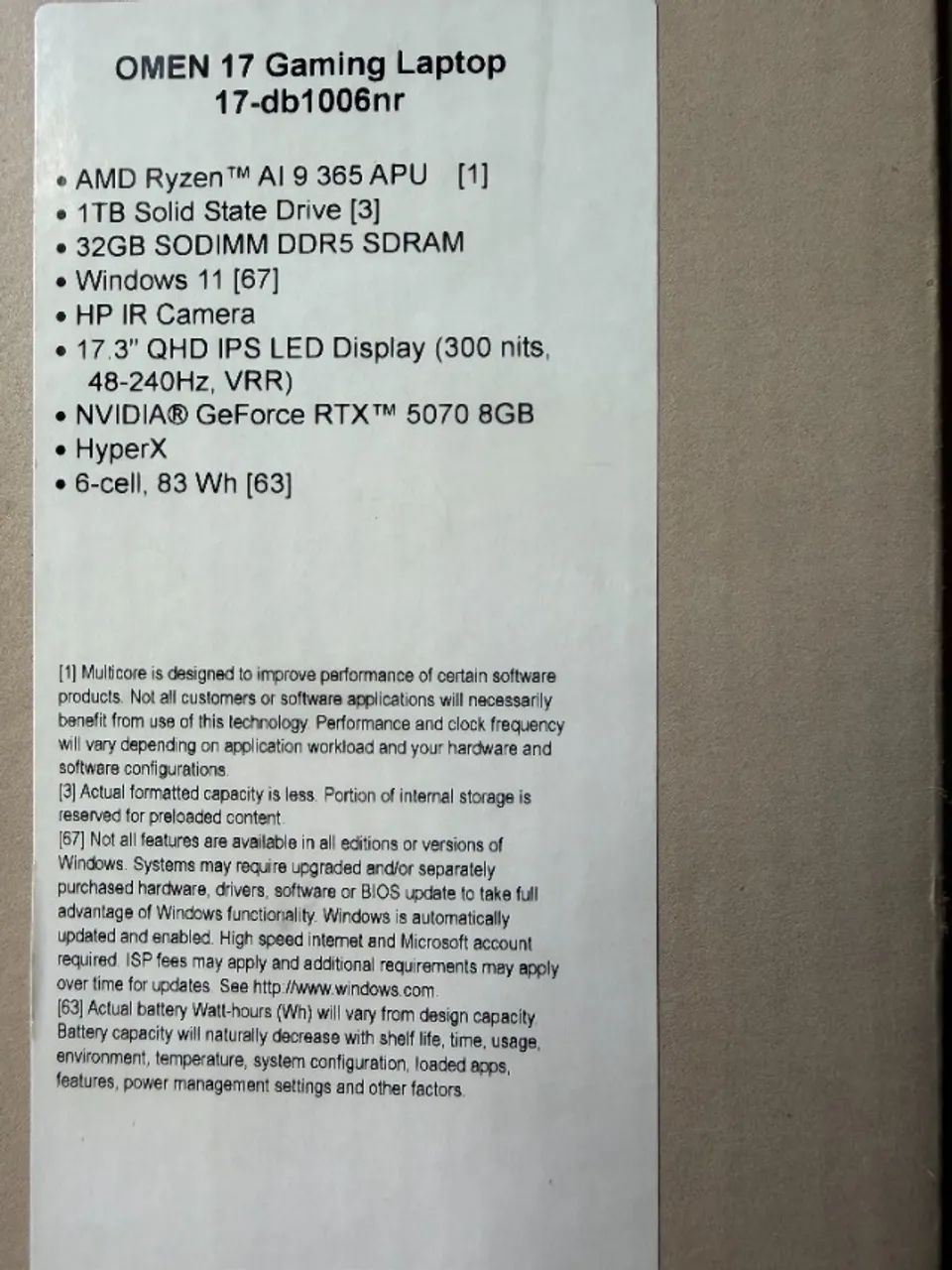 GAMING LAPTOP USED  - Foto 3