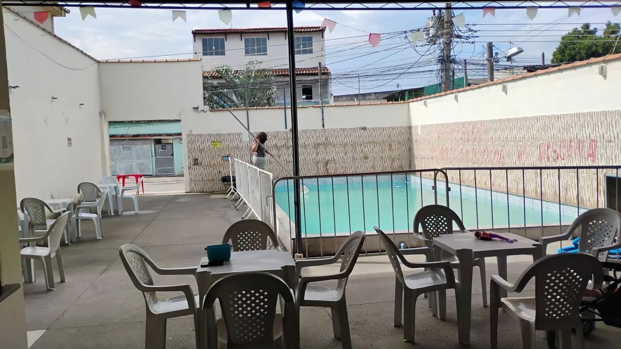 Salão de festas com piscina em Paciência  - Foto 4