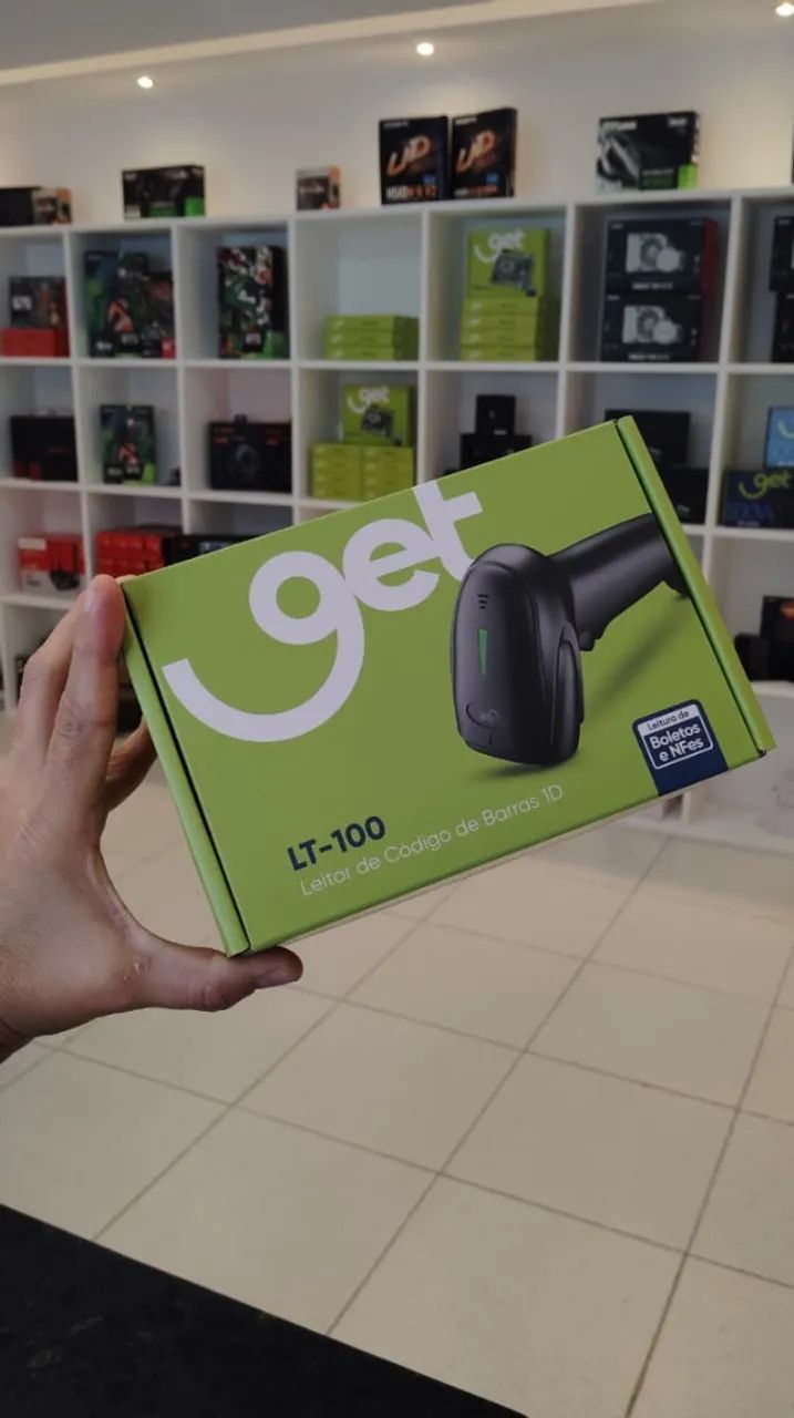 Leitor de Código de Barras GT, Novo.