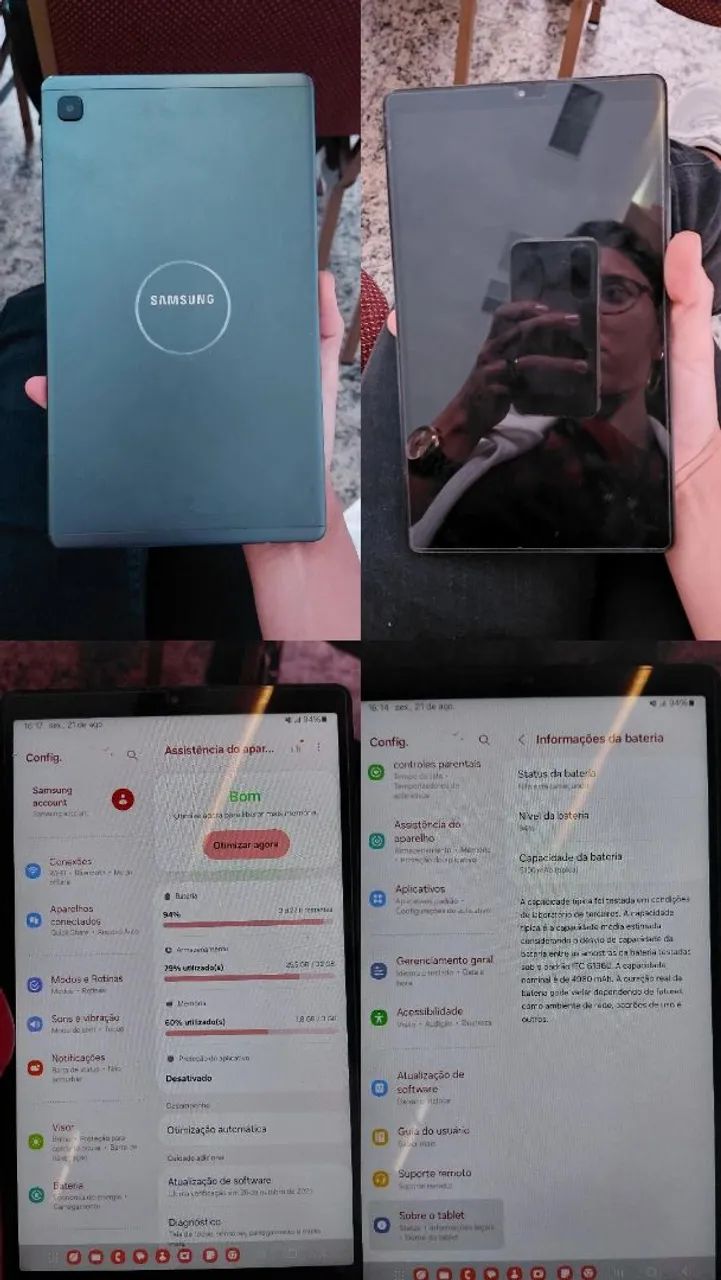 Tablet galaxy tab a7 lite 32gb samsung 