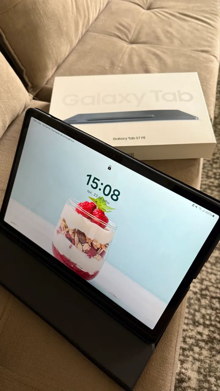 Tablet Samsung Galaxy Tab S7 FE 128GB - Foto 4