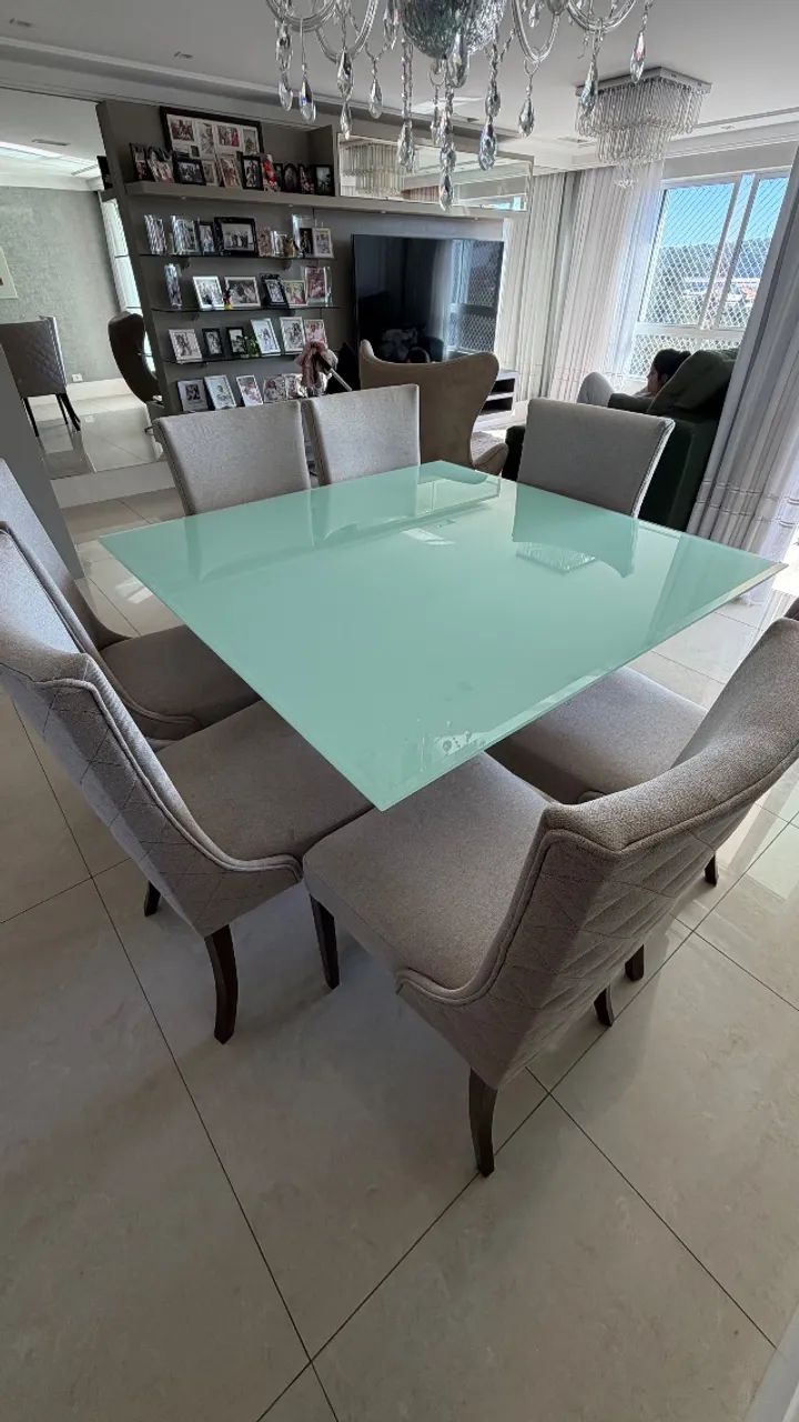 Mesa jantar 8 lugares - lindíssima 