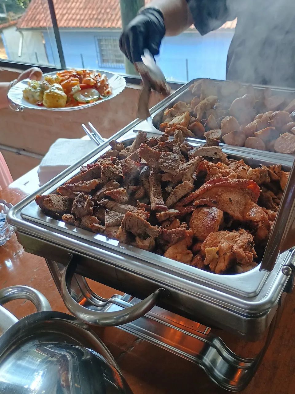 Buffet em domicílio com Churrasco a Gaúcha 